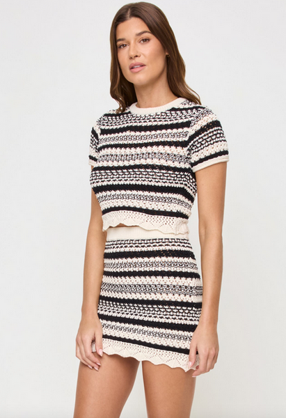 Caicos Skirt - Caicos Stripe