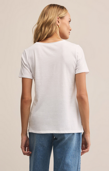 The Modern Pocket Tee - White