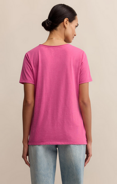 The Modern Pocket Tee - Island Pink
