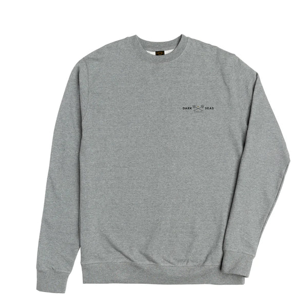 Headmaster Crewneck - Gunmetal Heather