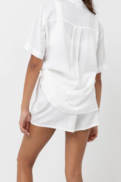 Classic Beach Short - White