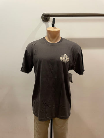 Grog's NJ Map Tee - Black
