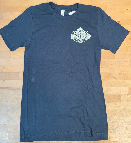 Grog's Brand Logo Short Sleeve Tee - Slate