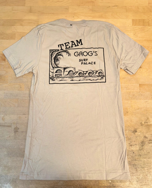 Grog's Surf Palace Short Sleeve Tee - Brown