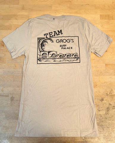 Grog's Surf Palace Short Sleeve Tee - Brown