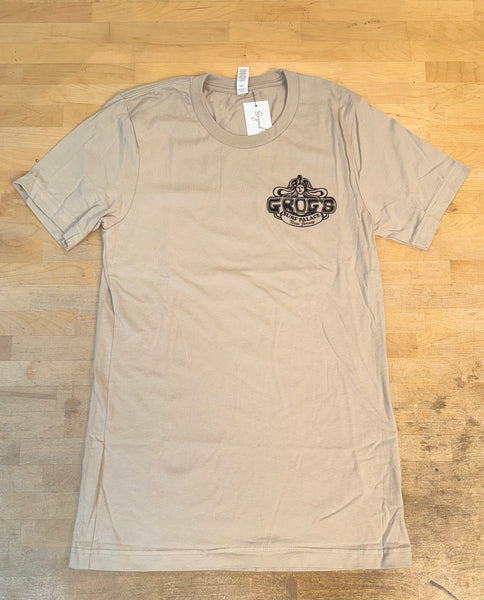 Grog's Surf Palace Short Sleeve Tee - Brown