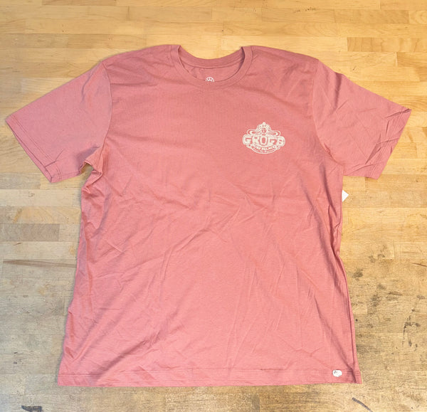 Grog's Kids NJ Map Tee - Dusty Rose