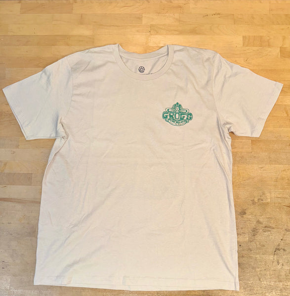 Grog's Kids NJ Map Tee - Bone