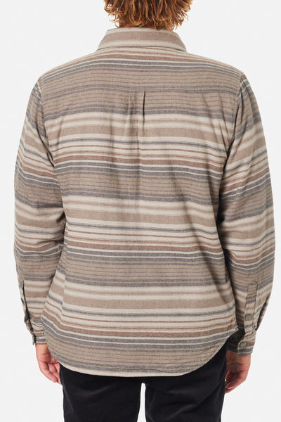 Harold Stripe Jacket - Gravel
