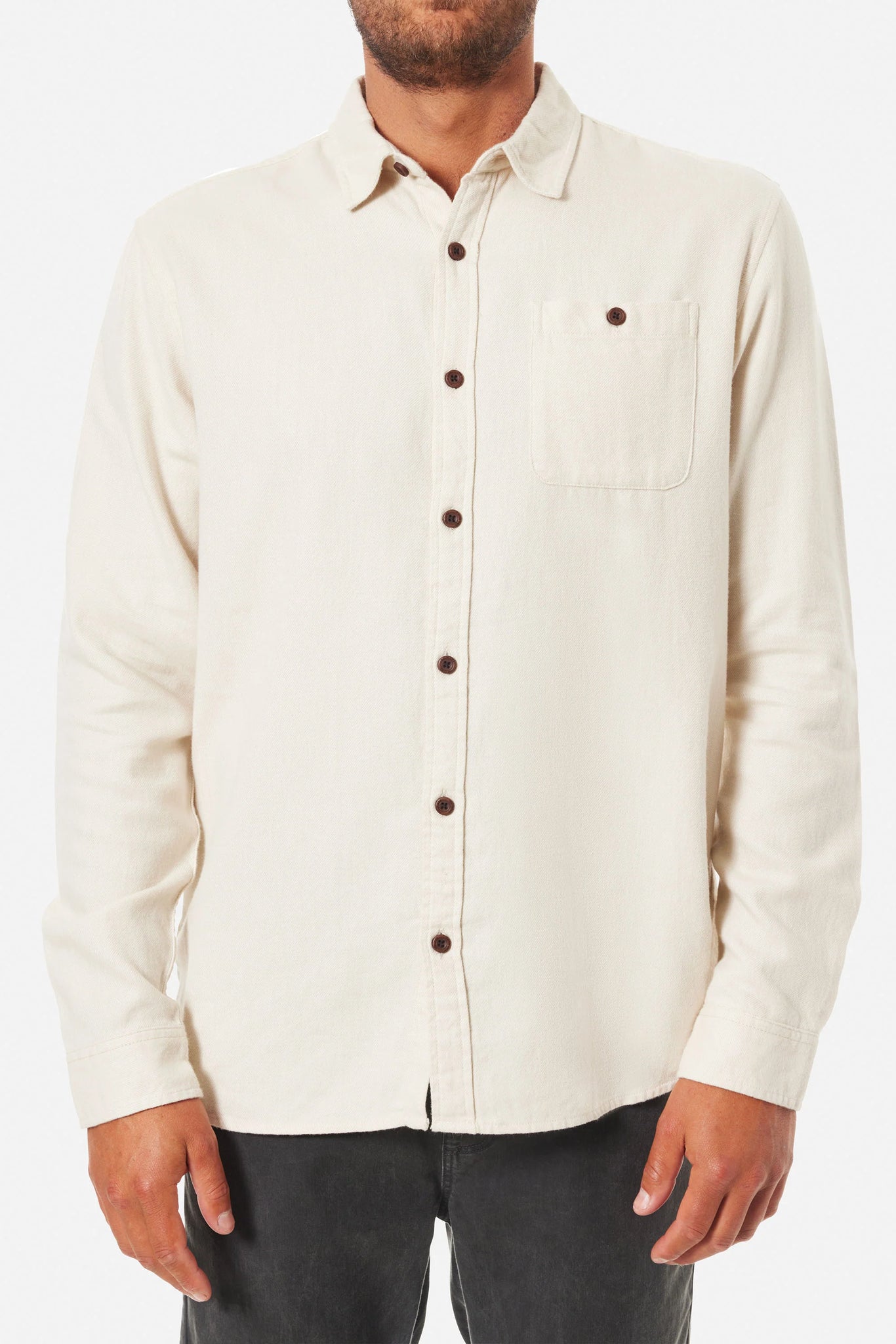 Twiller Flannel - Vintage White