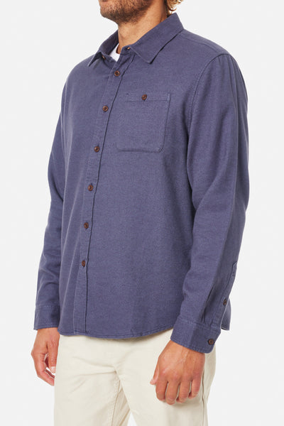 Twiller Flannel - Washed Blue