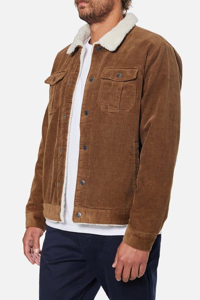 Harris Corduroy Jacket - Coffee