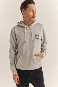 Siesta Fleece Hood - Grey Heather