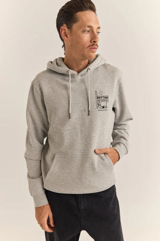 Siesta Fleece Hood - Grey Heather