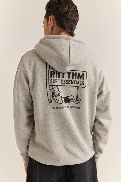 Siesta Fleece Hood - Grey Heather