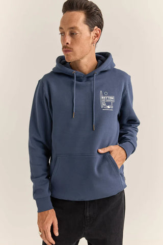 Siesta Fleece Hood - Navy