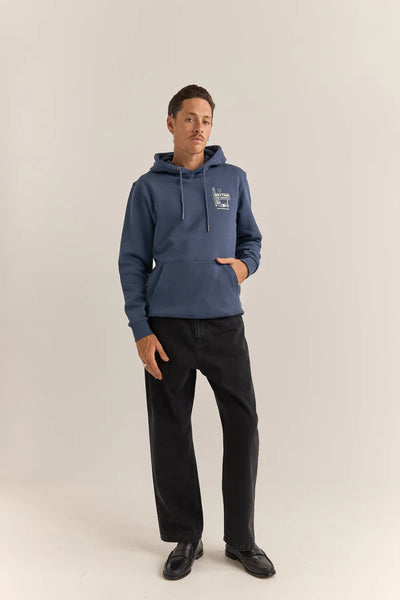 Siesta Fleece Hood - Navy