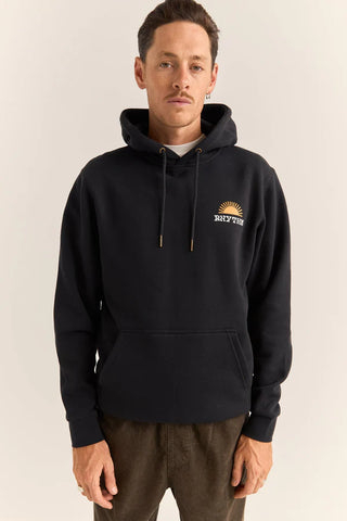 Awake Fleece Hood - Black