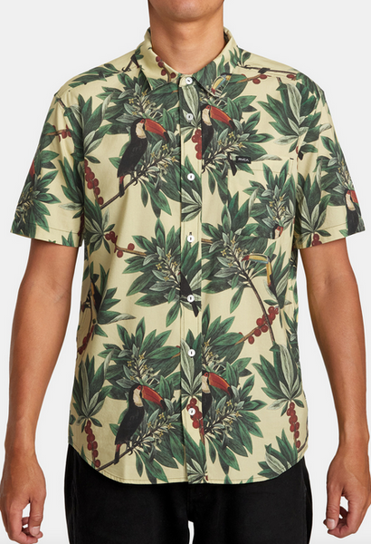 Pandemonium Short Sleeve Shirt - Banana