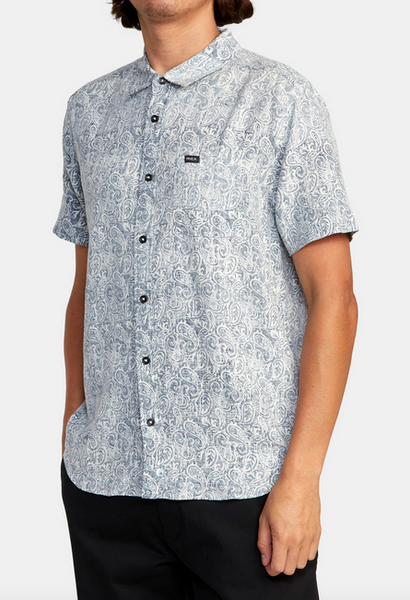 Daze Short Sleeve Shirt - Moody Blue