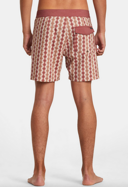 Brookes Boardshorts 16" - Cinnabar