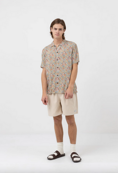 Harvest Ss Shirt - Sand