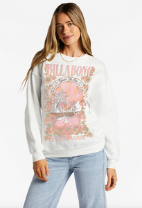 Ride The Wave Sweatshirt - Salt Crystal
