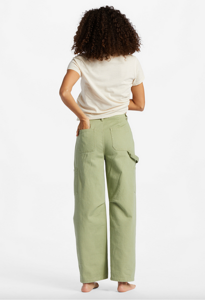 Leia Cargo Pants - Avacado