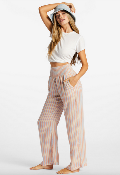 New Waves 2 Elastic Waist Pants - Outta The Blue
