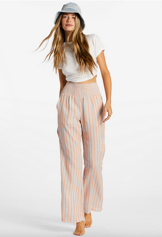 New Waves 2 Elastic Waist Pants - Outta The Blue