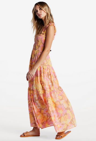 Feelin Fine Maxi Dress - Multi