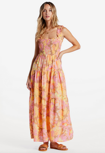 Feelin Fine Maxi Dress - Multi