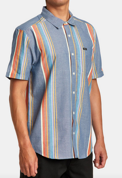 Mayday Stripe Short Sleeve Shirt - Multi