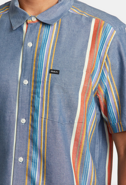 Mayday Stripe Short Sleeve Shirt - Multi