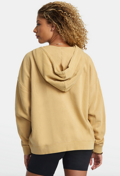 Fungi Zip-Up Hoodie - Straw