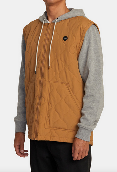 Grant Hooded Puffer Jacket - Carmel