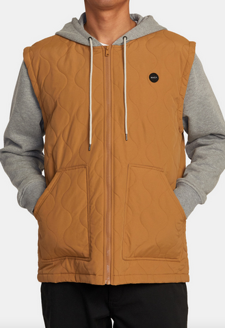 Grant Hooded Puffer Jacket - Carmel