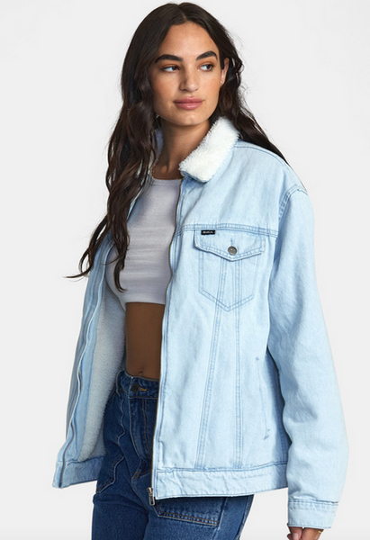 Bonfire Denim Jacket - Bleach Wash