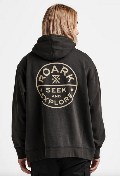 Branded Seek And Explore Hoodie - Black