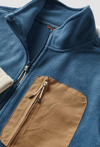 Landfall Fleece - Deep Blue
