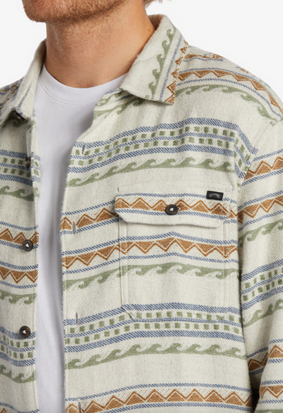 Offshore Jacquard Flannel - Chino