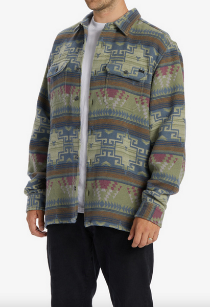 Offshore Jacquard Flannel - Sage