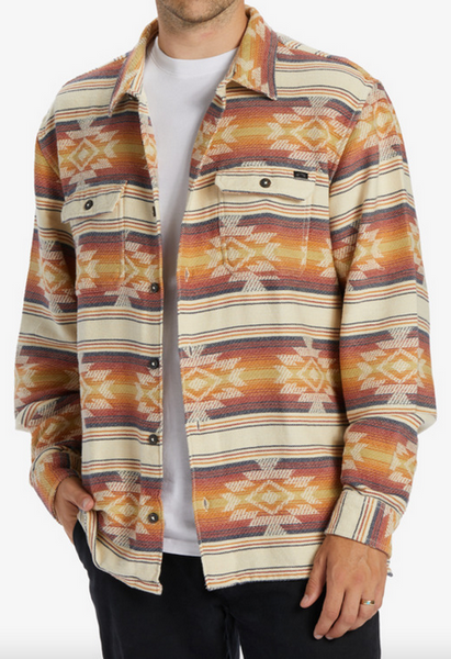 Offshore Jacquard Flannel - Gold