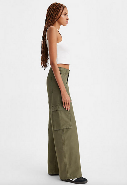 Baggy Cargo - Olive Night
