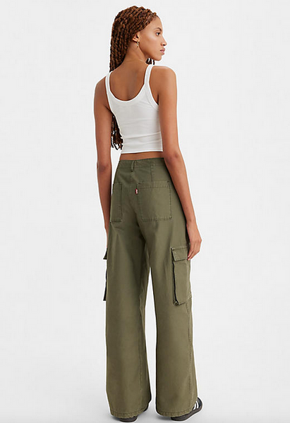 Baggy Cargo - Olive Night