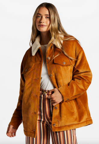 Cold Day Trucker Jacket - Cider