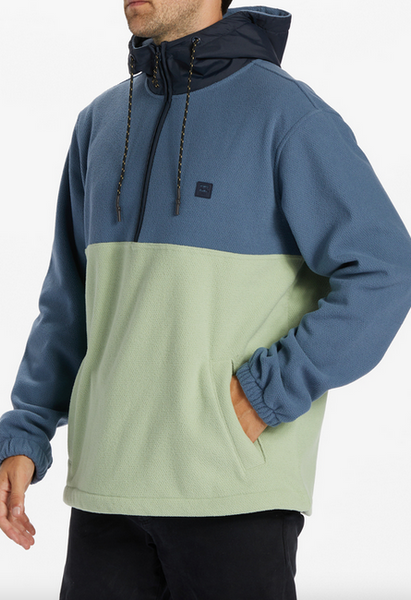 A/Div Boundary Hooded Half-Zip Pullover - North Sea