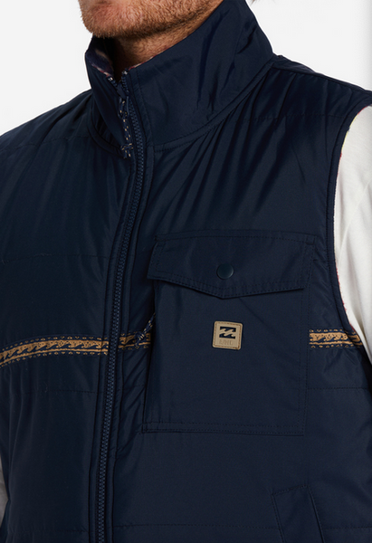 A/Div Trail Reversible Full-Zip Vest - Navy