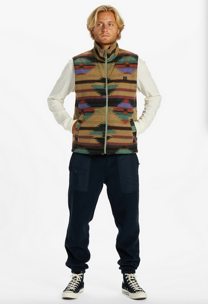 A/Div Trail Reversible Full-Zip Vest - Navy