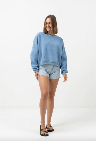 Rhythm Core Slouch Fleece - Ocean